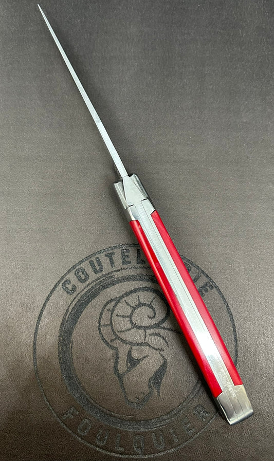 Laguiole Double Mitres Micarta de Lin