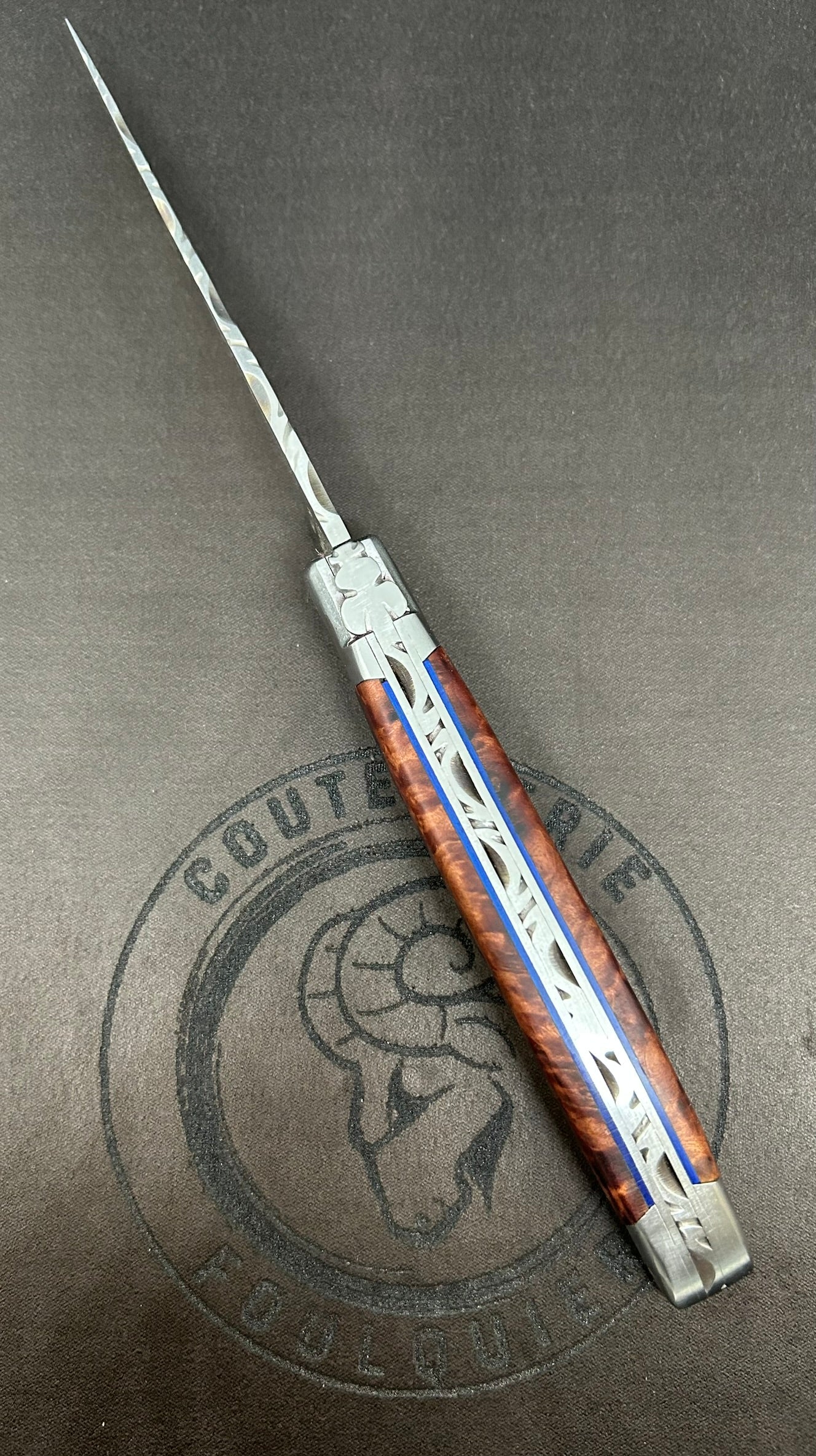 Laguiole Double Mitres Manche en Red Mallee