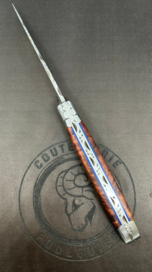 Laguiole Double Mitres Manche en Red Mallee